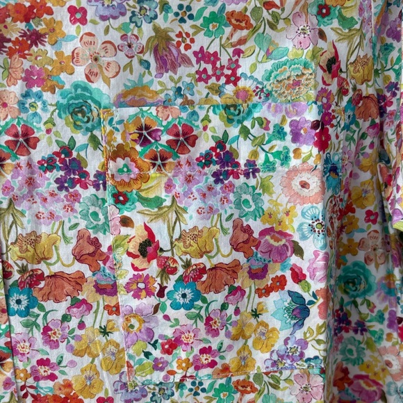 Floral Button Down Shirt - Picture 7 of 7